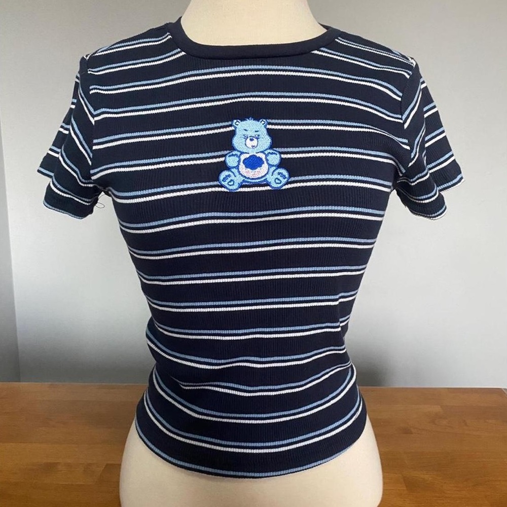 Grumpy Bear Crop Top